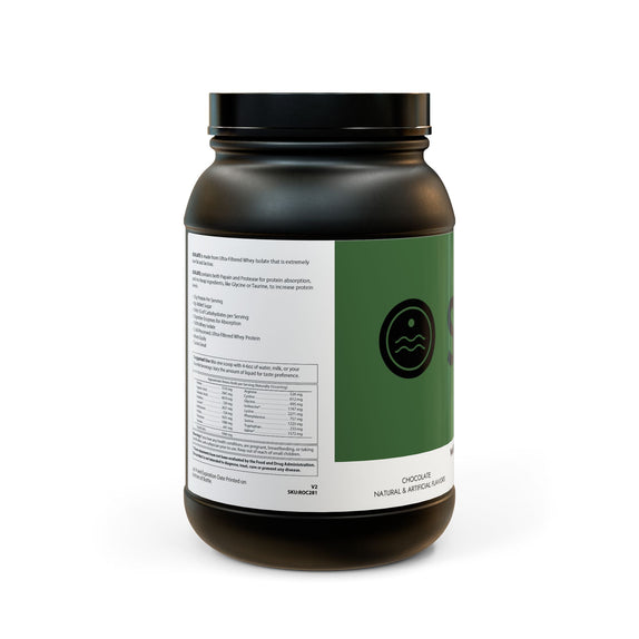 Whey Isolate Protein Supplement (907g, 2lb)