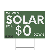 Swave Yard Sign