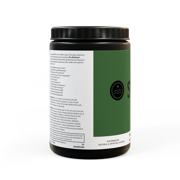 Swave Pre-Workout, Watermelon (300g, 10.58oz)