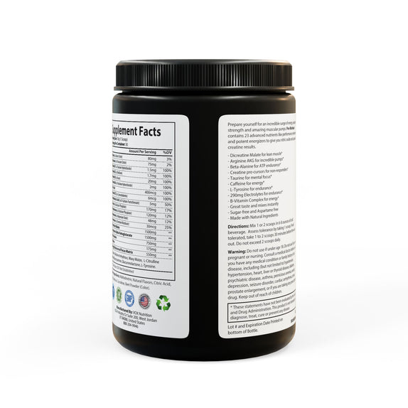 Swave Pre-Workout, Watermelon (300g, 10.58oz)